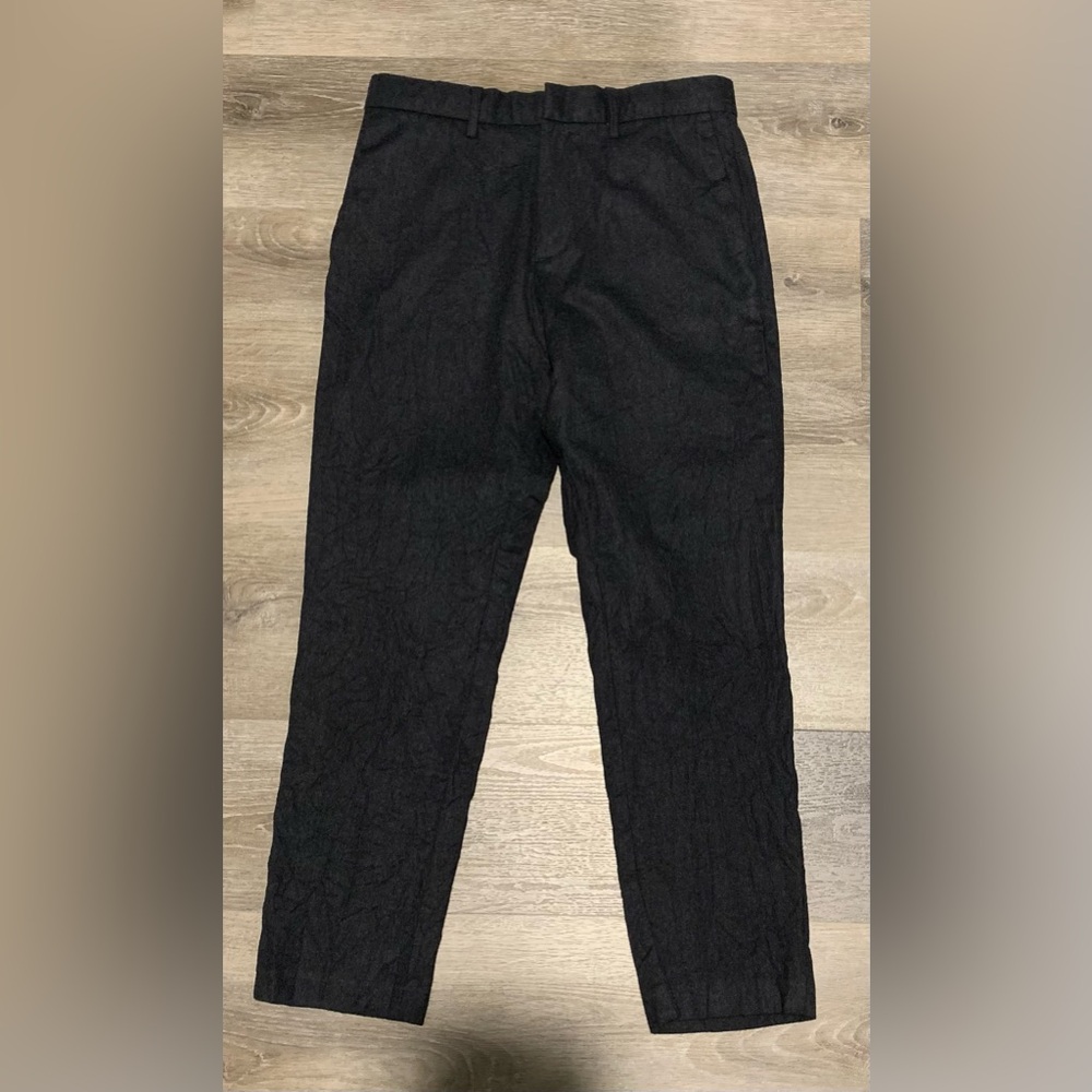 Banana Republic Wool Charcoal Dress Pants
